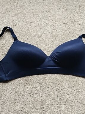 Soma Enbliss Wireless Navy Blue Bra 36D